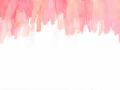 手油漆水彩框架粉红色的生活珊瑚语气abstrack
