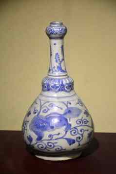 中国人瓷花瓶Jar显示