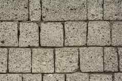 墙使贝壳灰岩广场矩形形状