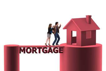概念家庭采取抵押贷款贷款房子