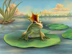 青蛙王子池塘