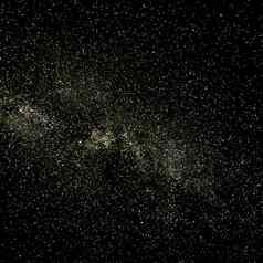 布满星星的晚上天空乳白色的星系