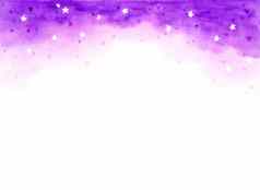 摘要紫色的背景星系概念水彩手绘画插图设计元素壁纸包装横幅海报摩天观景轮