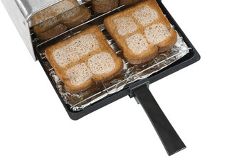 奶油小麦烤面包未来烤面包机