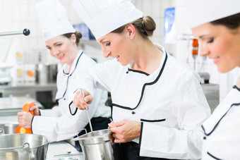 团队厨师生产过程系统餐饮