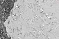 黑色的白色装饰室内墙现代石膏摘要模式表面纹理背景