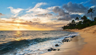 神奇的的地方瓦胡岛北海岸夏威夷
