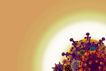 流感大流行医疗健康风险病毒学概念科维德冠状病毒预防检疫海报