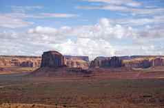 生亚利桑那州土地著名的纪念碑谷部落公园北部亚利桑那州曼联州