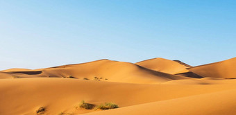 风景如画的撒哈拉沙漠沙漠<strong>摩洛哥</strong>景观