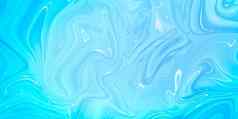 大理石的蓝色的摘要背景液体大理石模式