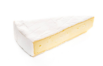 一块质奶酪白色