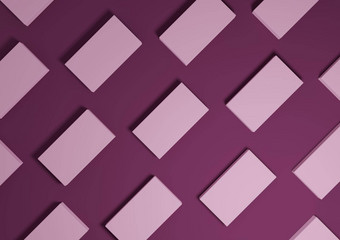 黑暗品红色的紫色的渲染最小的简单的现代前视图平躺产品显示背景重复的广场站模式