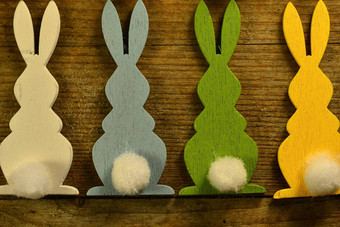 复活节小兔子板材
