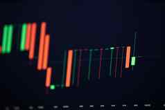 蜡烛图表市场波动图表股票市场加密市场市场图表红色的绿色蜡烛