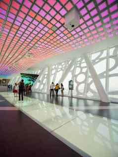 迪拜阿联酋室内建筑游客迪拜框架