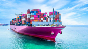 全球业务公司运费航运<strong>物流</strong>进口出口<strong>运输</strong>容器船容器货物船商业工业港口运费<strong>运输</strong>