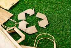 工艺纸生态袋环保概念消费
