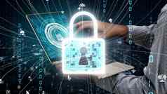 网络安全加密技术保护数据隐私概念上的