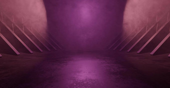 富有想象力的水泥混凝土sci未来主义的网络霓虹灯电激光灯隧道走廊走廊黑暗宇宙飞船地下神秘的容量说明红色的棕色（的）元宇宙空展厅元宇宙世界插图横幅背景壁纸插图