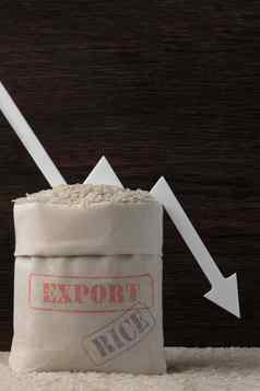 大米出口减少出口大米谷物世界食物危机饥饿缺乏食物禁止出口粮食农业产品