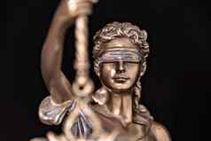 雕像正义夫人正义iustitia