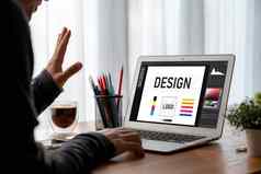 图形设计师软件现代设计网络页面商业广告