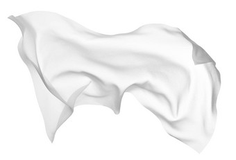 白色布织物纺织风丝绸波背景时尚缎运动布料围巾飞行雪纺面纱