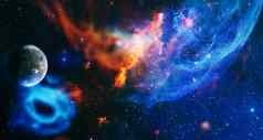 高质量空间背景爆炸超新星明亮的明星星云遥远的星系摘要图像元素图像有家具的美国国家航空航天局