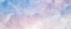 非凡的云艺术色彩鲜艳的turquoisebackground网站头网络横幅互联网市场营销打印材料演讲模板
