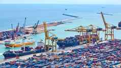 巴塞罗那西班牙4月工业港口运费运输全球业务