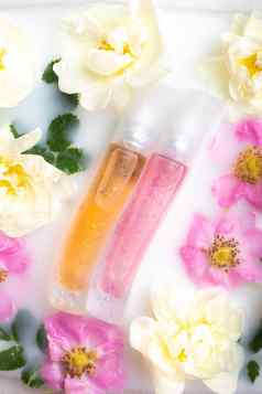 香水瓶花选择香味美容化妆品产品文章香水