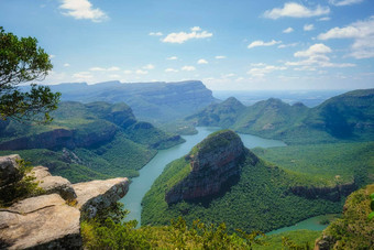 全景路线南非洲高兴河峡谷隆达维尔斯全景路线南非洲