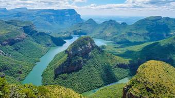 全景路线南非洲高兴河峡谷隆达维尔斯全景路线南非洲