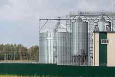 现代大盛产粮食的地区农业筒仓电梯农产品加工