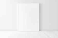 空白空图片框架模型白色水泥墙