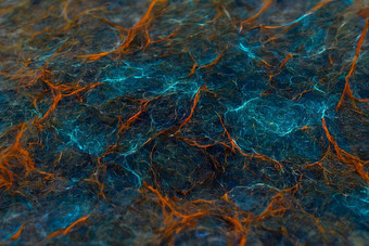 teal-orange半透明的marble-like背景神经网络生成的艺术