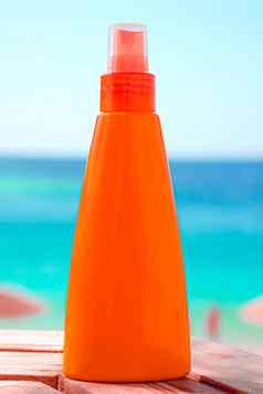晒黑乳液防晒系数保护皮肤护理太阳如此瓶海滩美护肤品化妆品产品