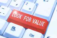 概念上的显示词写寻求有价值的业务有价值的投资收入