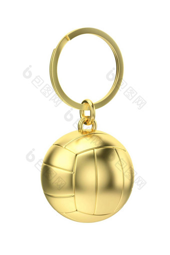 黄金钥匙链排球球
