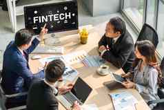 fintech金融技术软件流行的业务