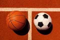 集体育运动设备足球篮球球