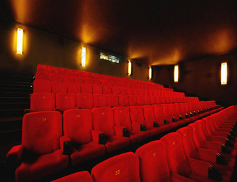 空电影电影剧院行红色的座位晚上电影电影剧院室内房间椅子行观众事件显示礼堂歌剧房子