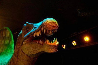 室内博物馆<strong>侏罗纪公园</strong>机器人恐龙