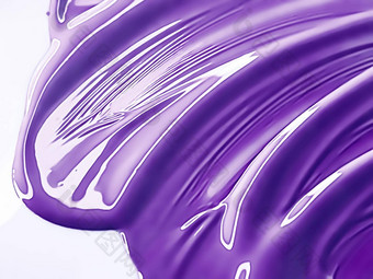 光滑的紫色的化妆品纹理美化妆产品背景化妆品奢侈品化妆品牌设计