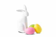 复活节兔子鸡蛋