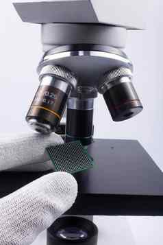 半导体bga芯片手指光学显微镜检查
