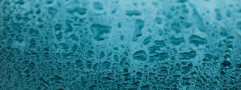 水纹理摘要背景阿卡滴绿松石玻璃科学宏元素多雨的天气自然表面艺术背景环境品牌设计