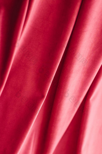 摘要粉红色的织物背景天鹅绒纺织材料百叶窗窗帘时尚纹理首页装饰背景奢侈品室内设计品牌