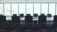 业务会议房间办公室空间室内企业工作场所设计市场营销广告背景体系结构家具窗口公司董事会奢侈品椅子表格